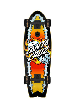 Flaming Dice Dot Shark Cruzer multicolored Vorderansicht