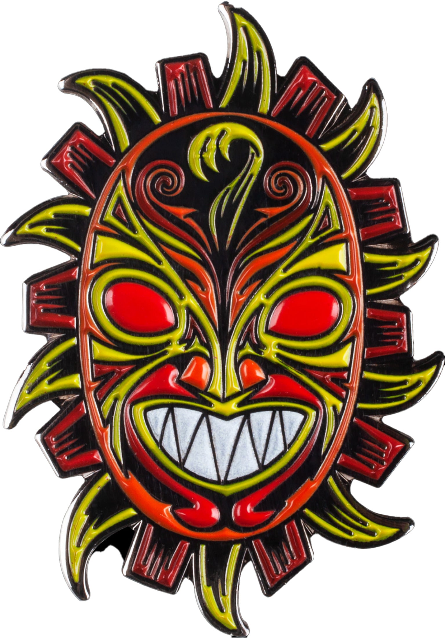 Nicky Guerrero Mask Lapel Pin Vorderansicht