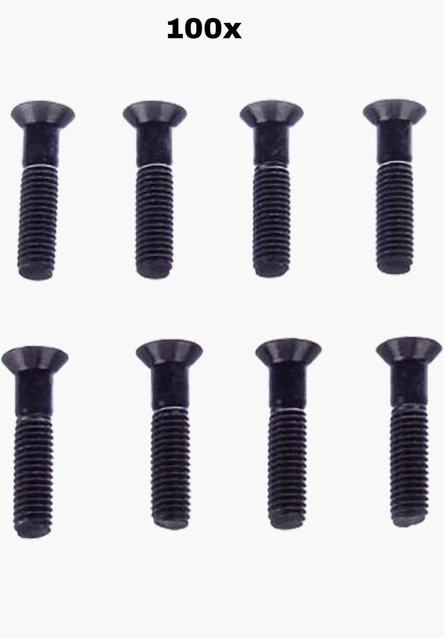 1-Kreuz-100er no color Vorderansicht