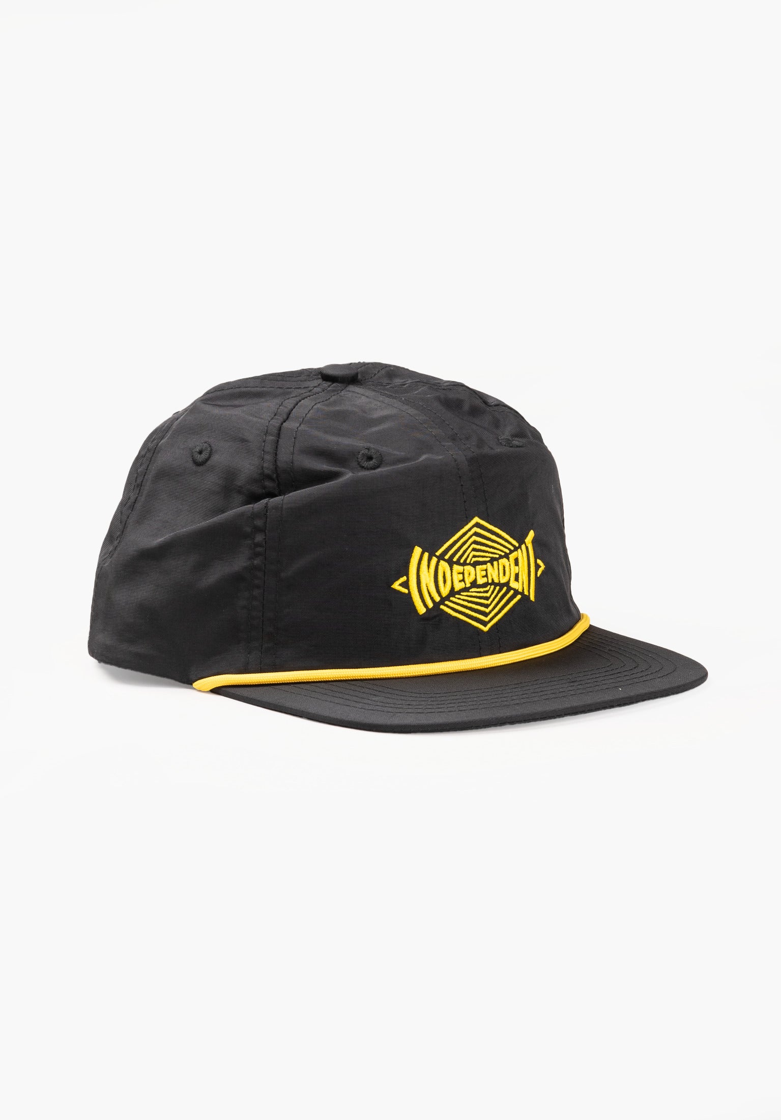 Vertigo Span 5-Panel Snapback Unstructured black Vorderansicht