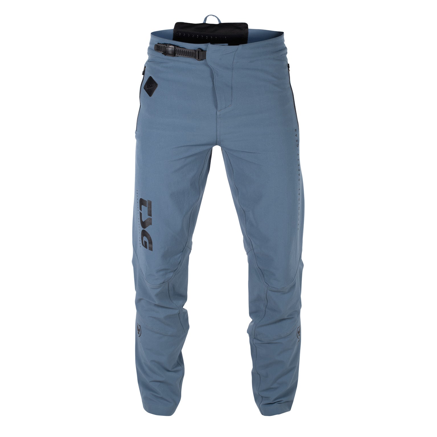 Grip DH Pants steel-blue Vorderansicht