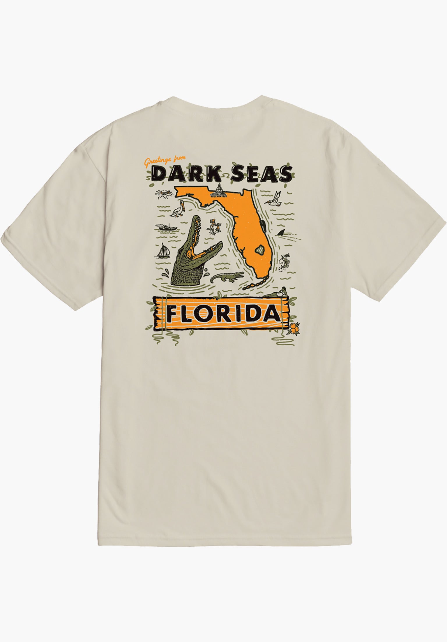 Florida cream Rueckenansicht