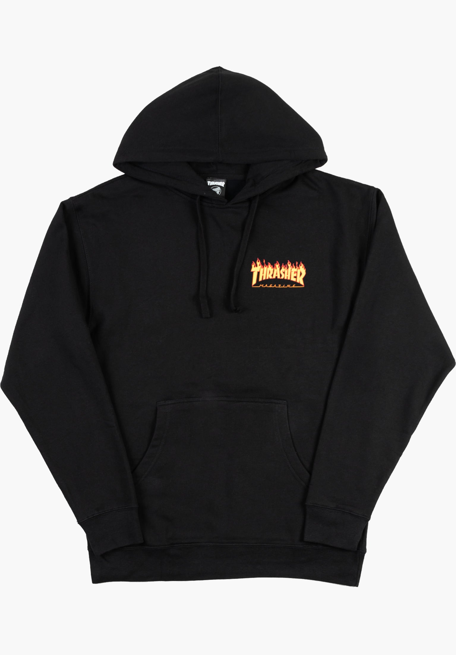 Thrasher Flame Dot Girl Hooded Closeup1