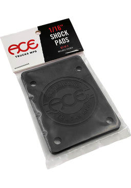 Shock Pads 1/16 black Vorderansicht