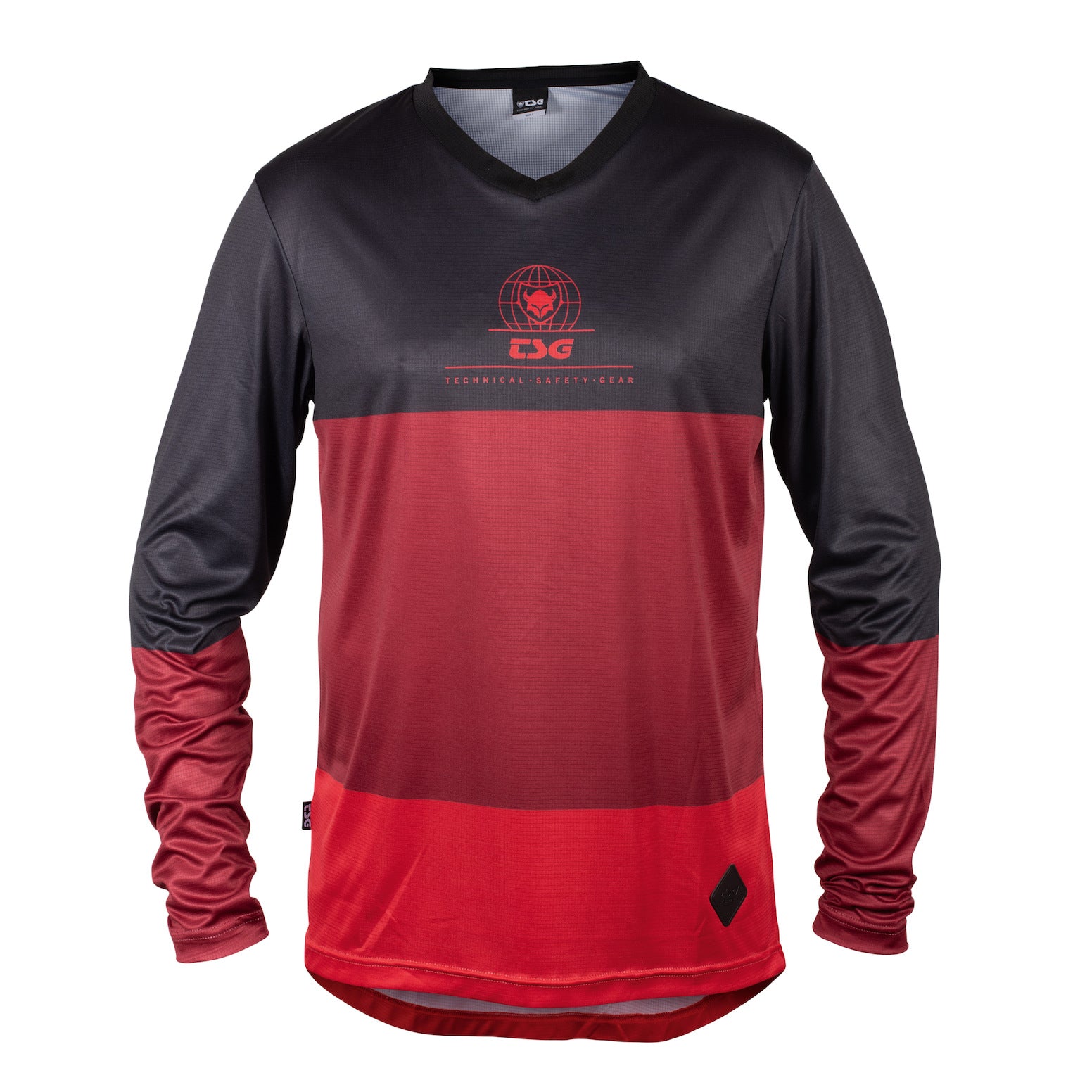 Waft Jersey red globe Vorderansicht