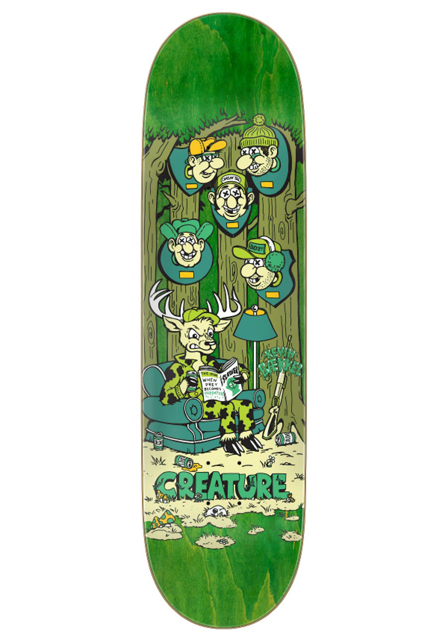 Baekkel Big Game Pro green Vorderansicht