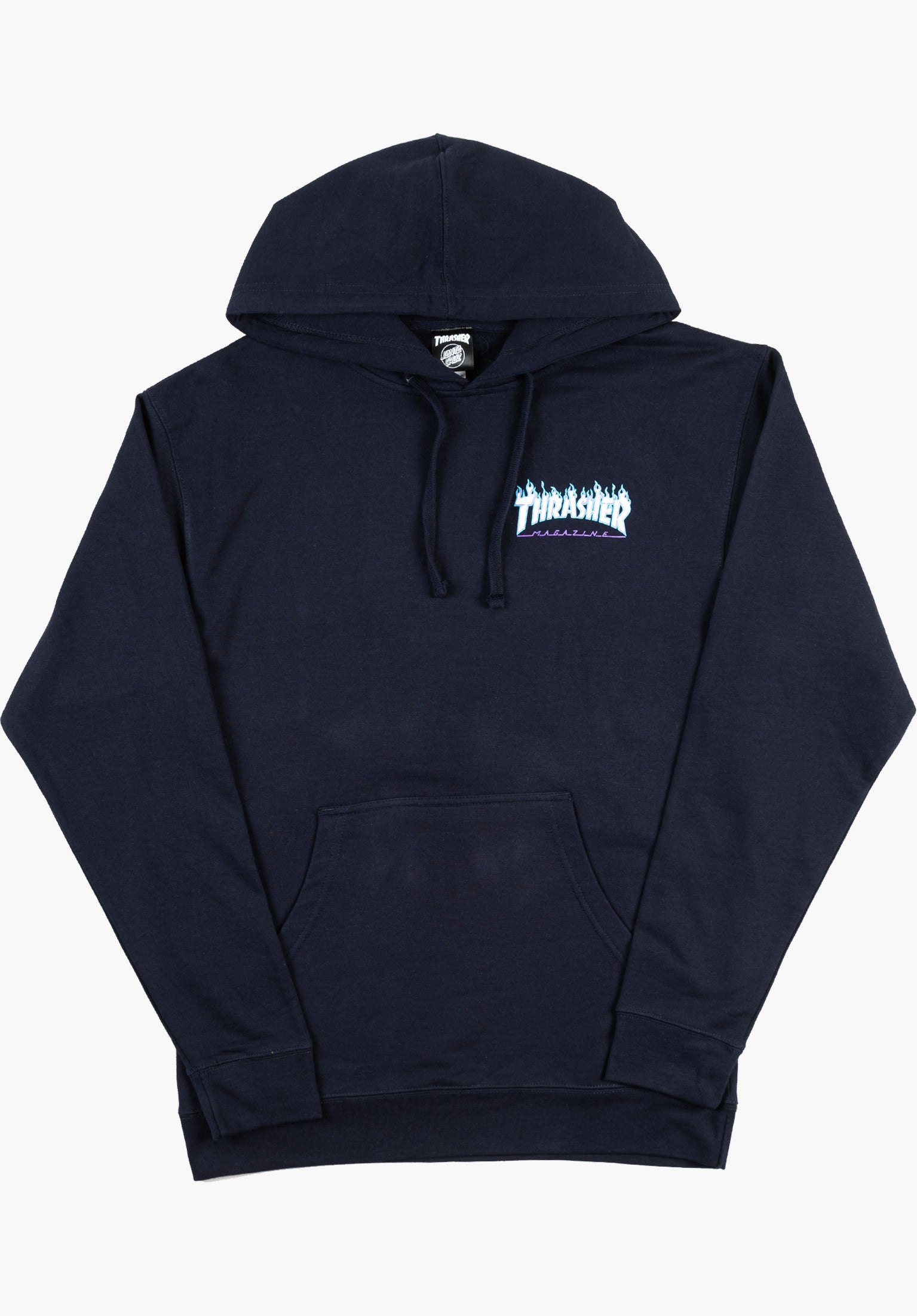 Thrasher Flame Dot Girl Hooded Closeup1