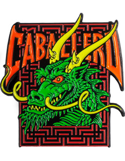 Cab Street Dragon Lapel Pin Vorderansicht