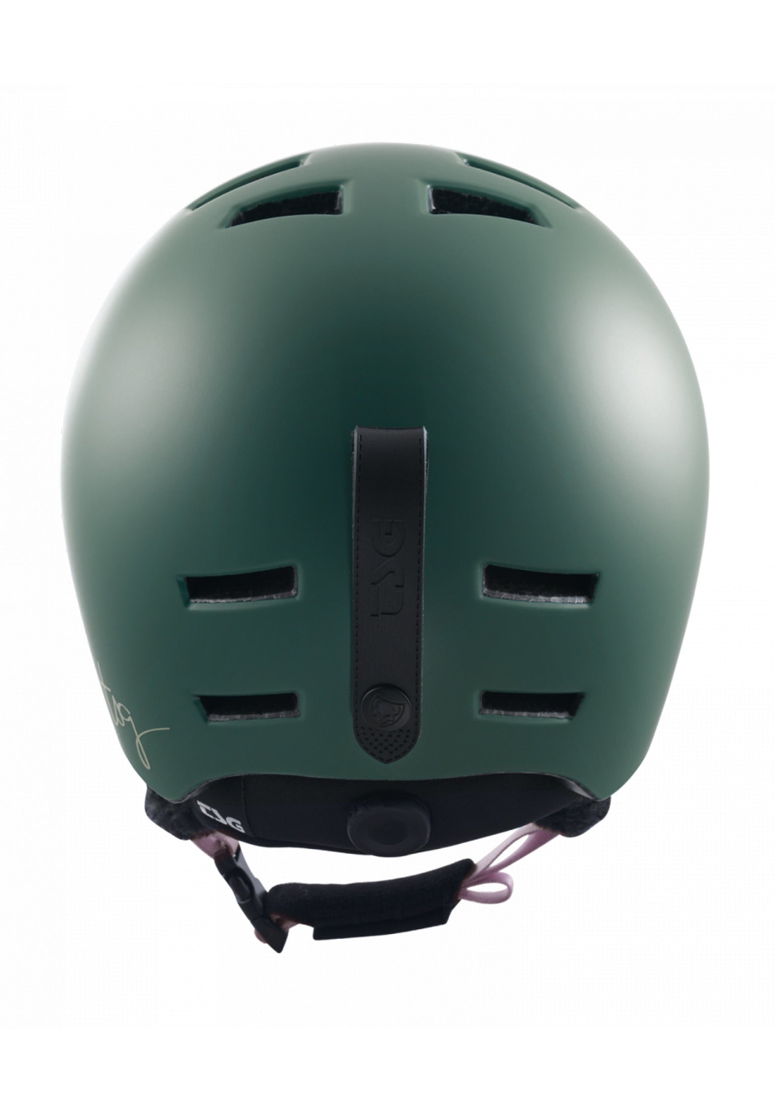 Vertice Woman Solid Color satin foliage green Closeup2