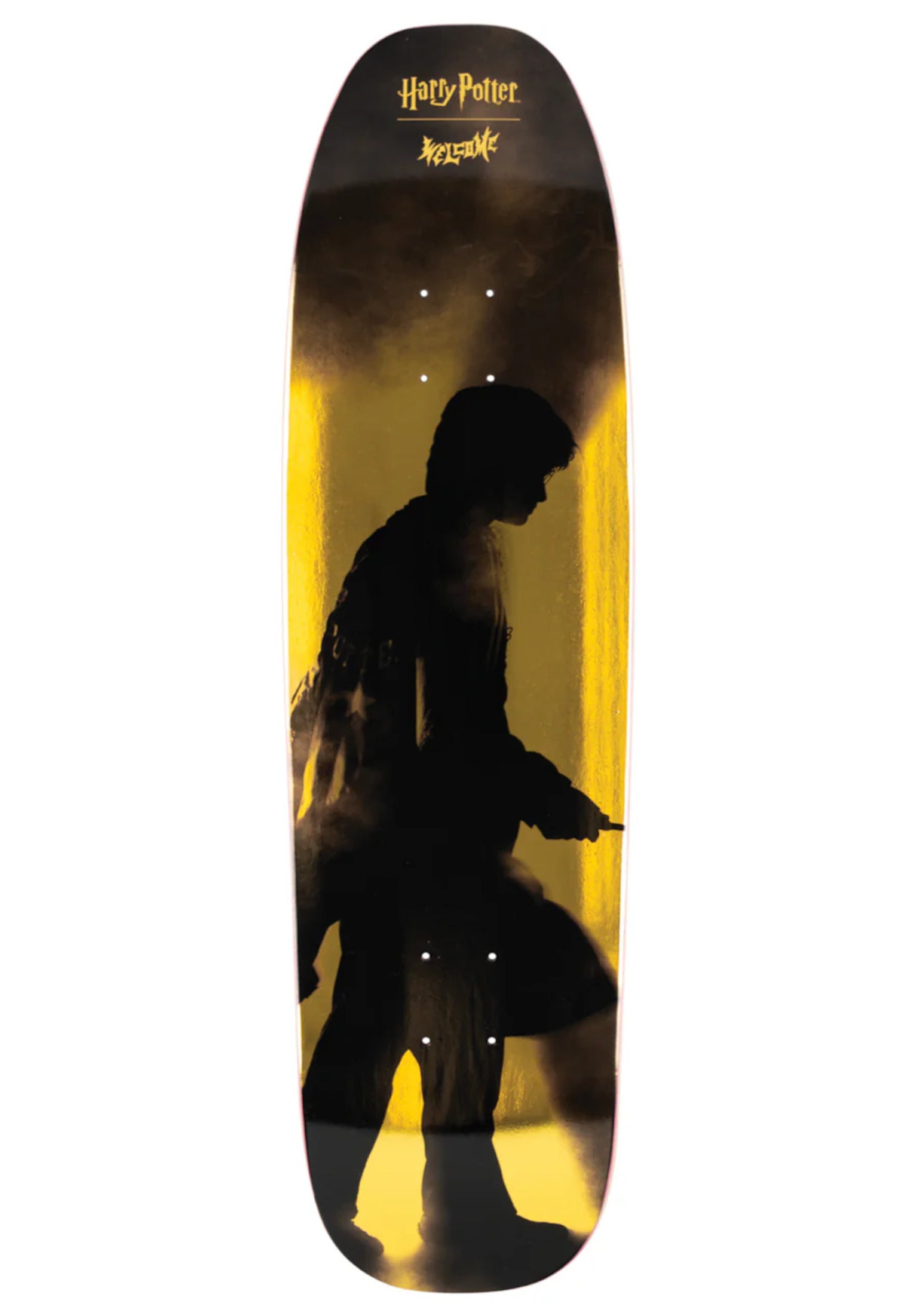 x Harry Potter Seeker on Nimbus 5000 gold-foil Vorderansicht