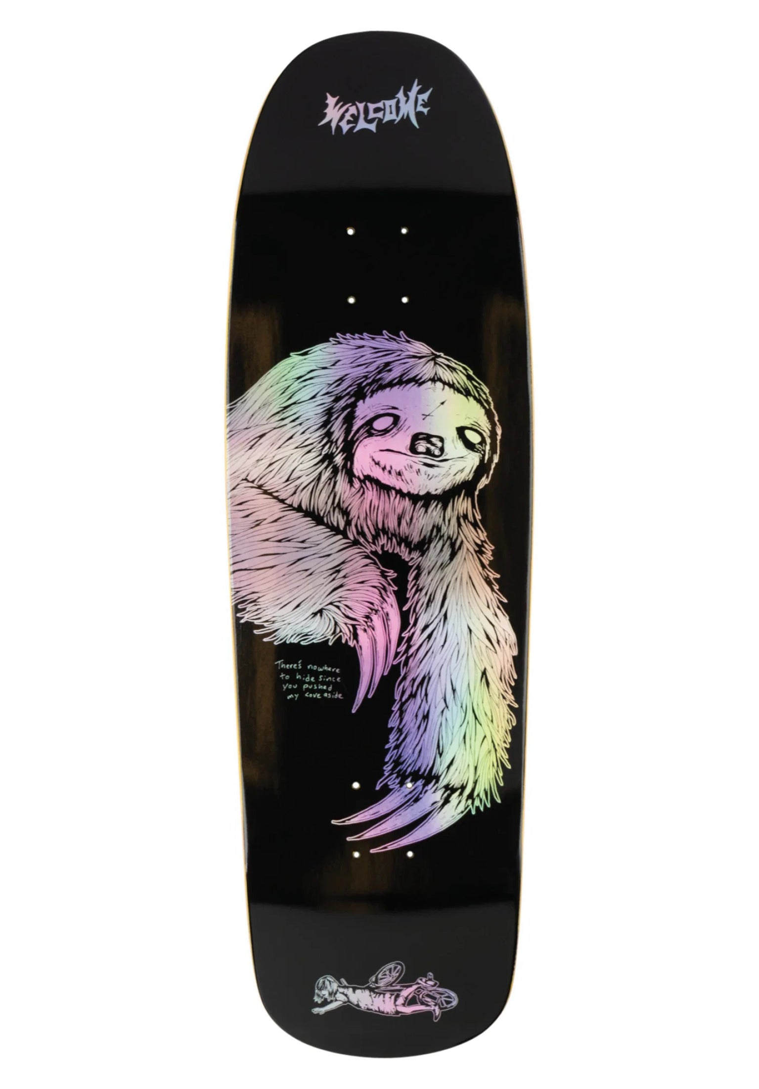 Sloth on Slappy Slap black - prism foil Vorderansicht