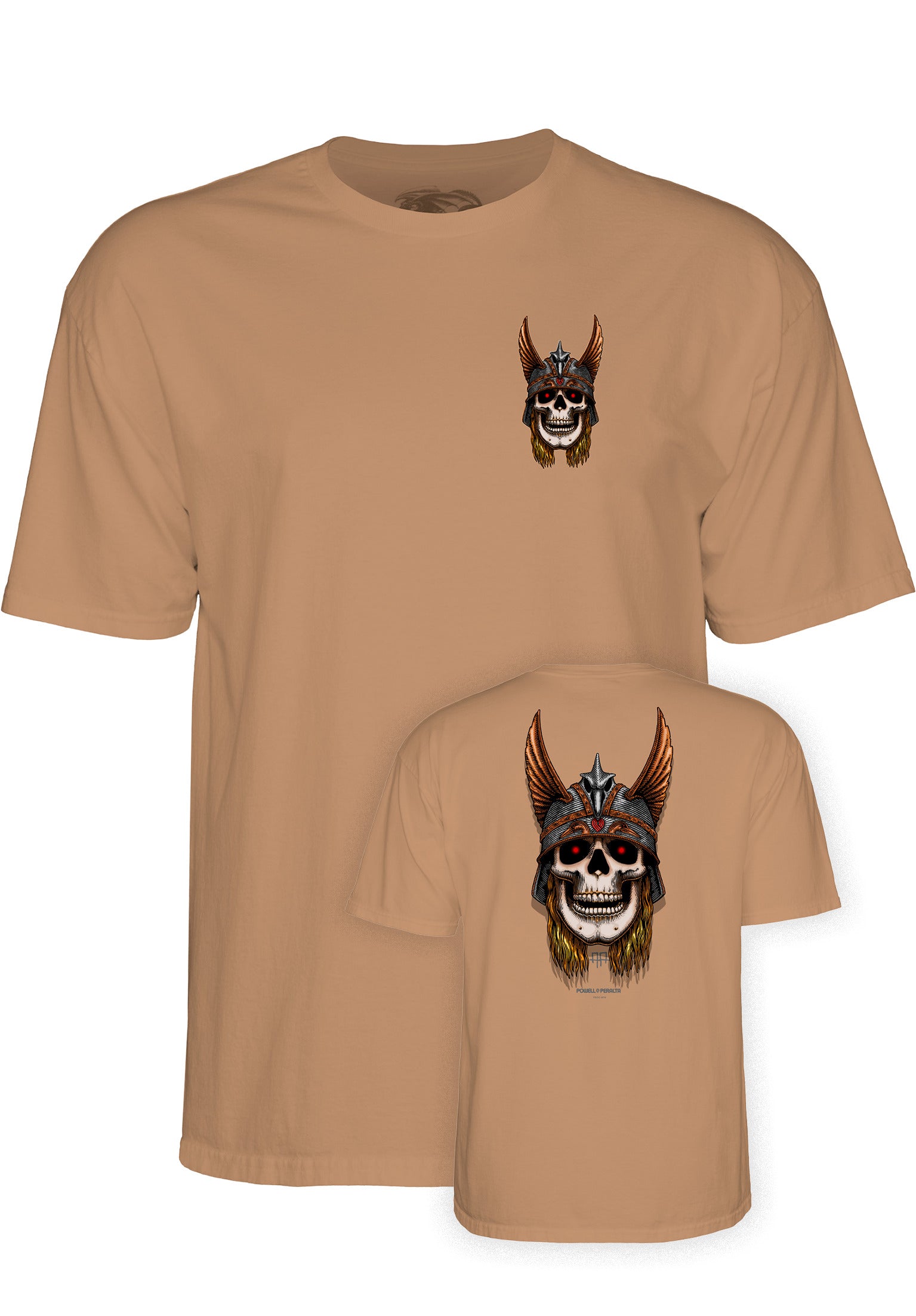 Andy Anderson Skull oldgold Vorderansicht