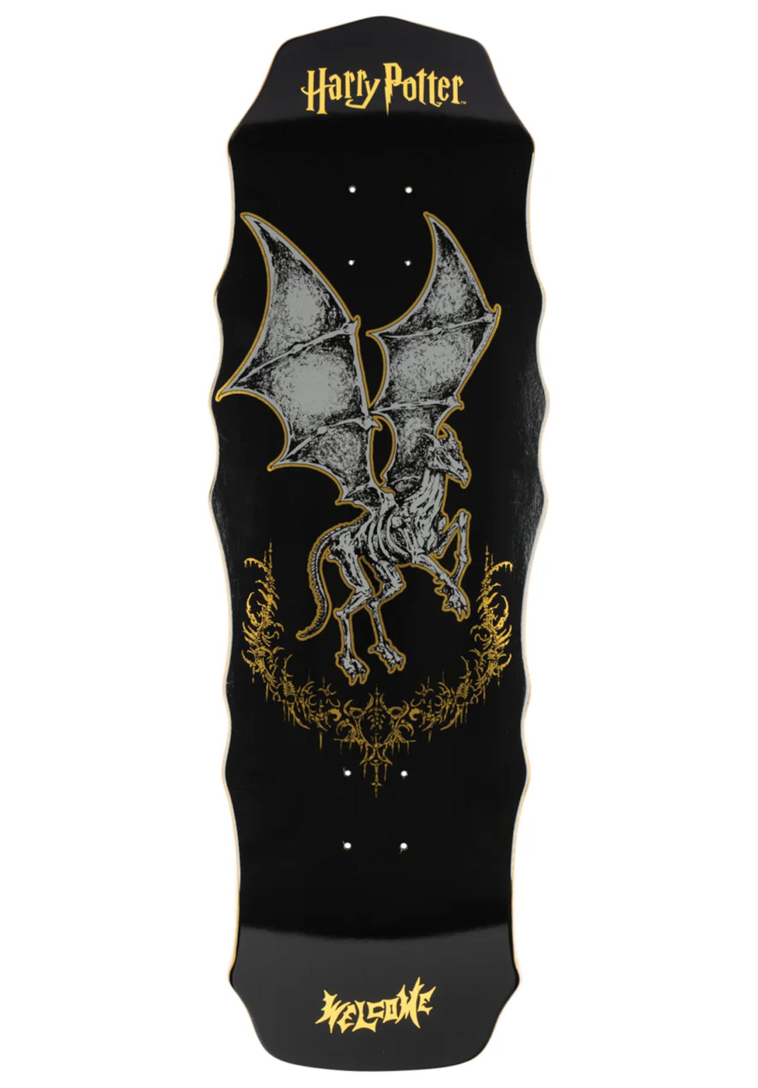 x Harry Potter Thestral on Widow black-goldfoil Vorderansicht