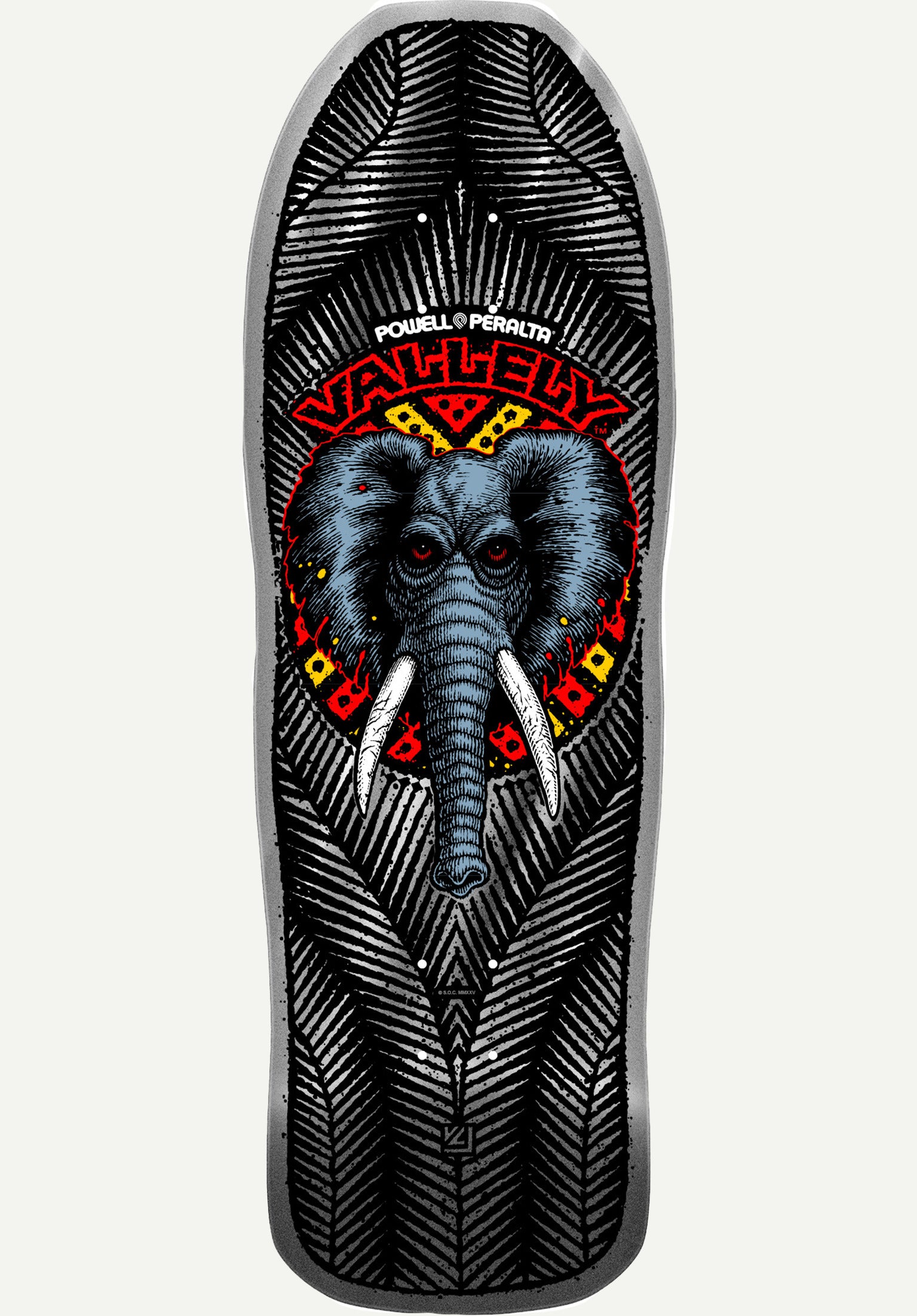 Vallely Elephant Shape 163 silver-foil Vorderansicht