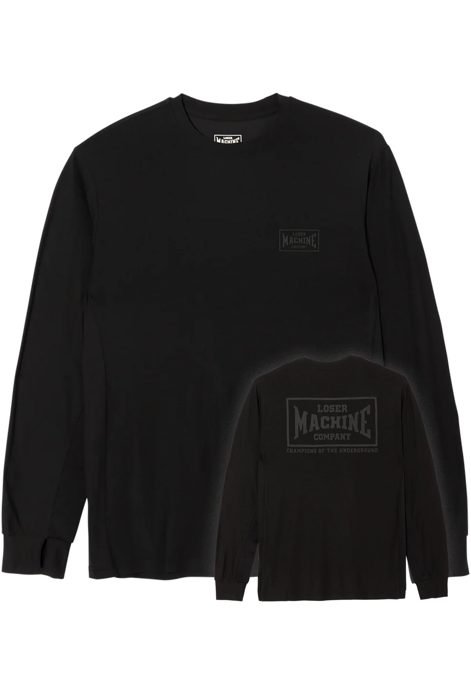 Too Hard black Vorderansicht