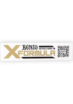 X-Formula POP Dealer Sticker Vorderansicht
