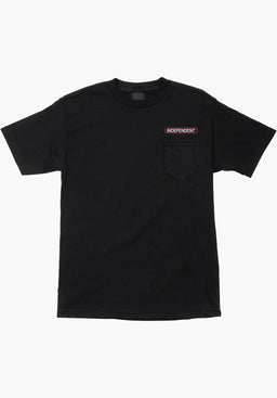 Baseplate Pocket Heavyweight black Vorderansicht