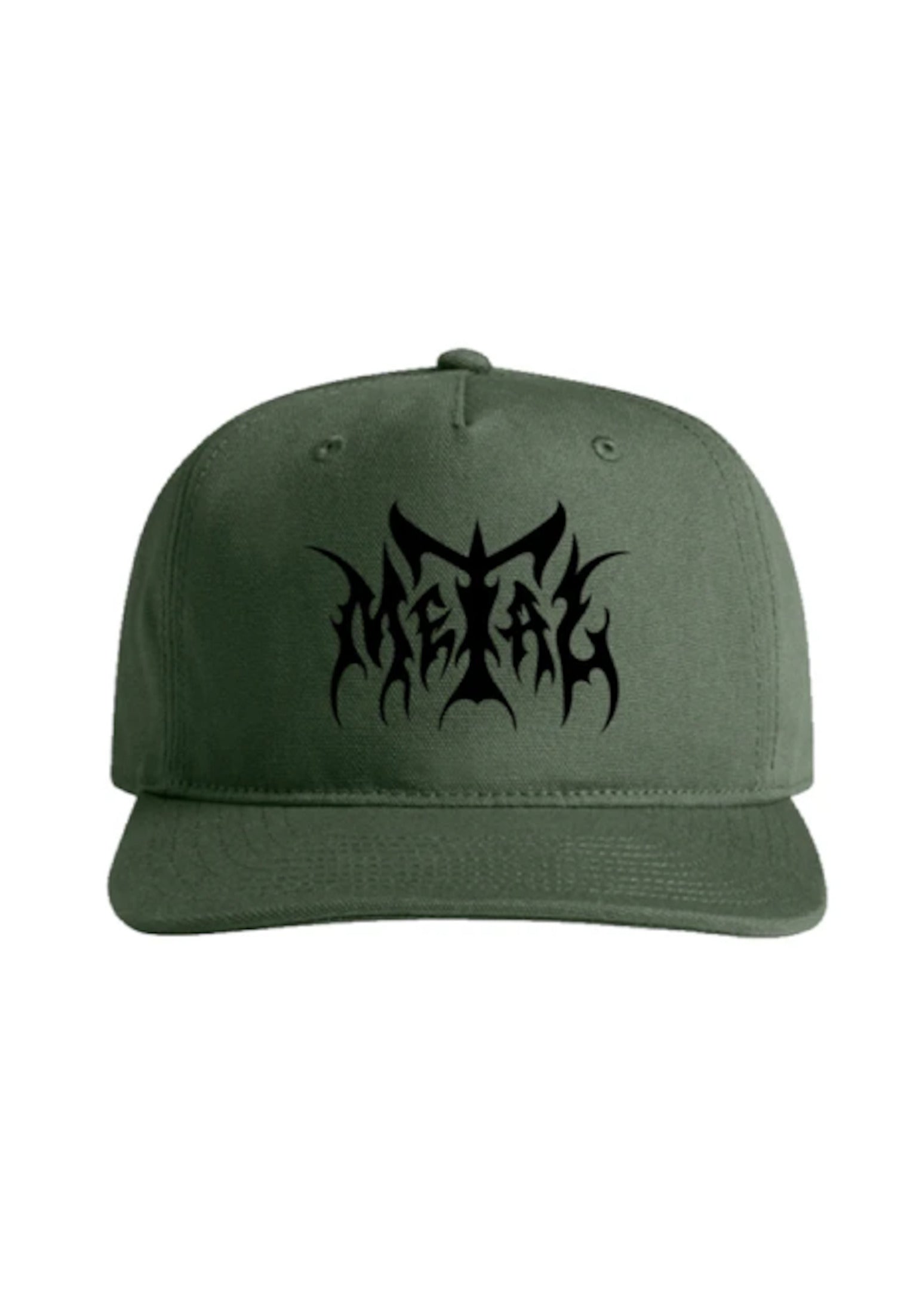 Metal Canvas Snapback cypress Vorderansicht