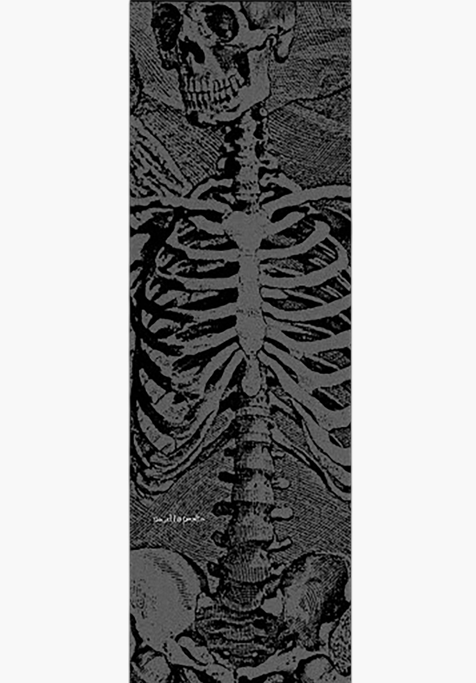 Skull & Sword Skeleton clear Vorderansicht