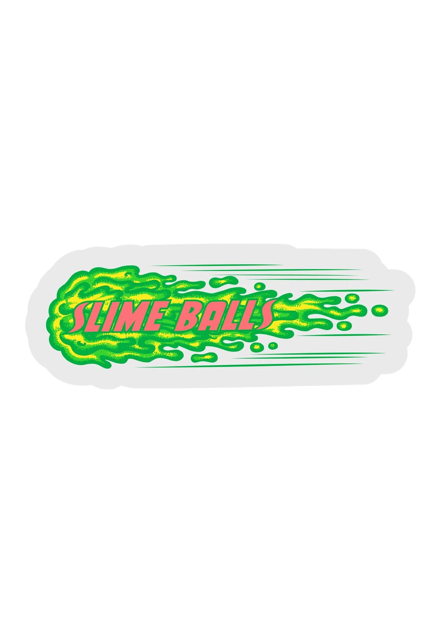 Snot Rocket Mylar Sticker clear Vorderansicht