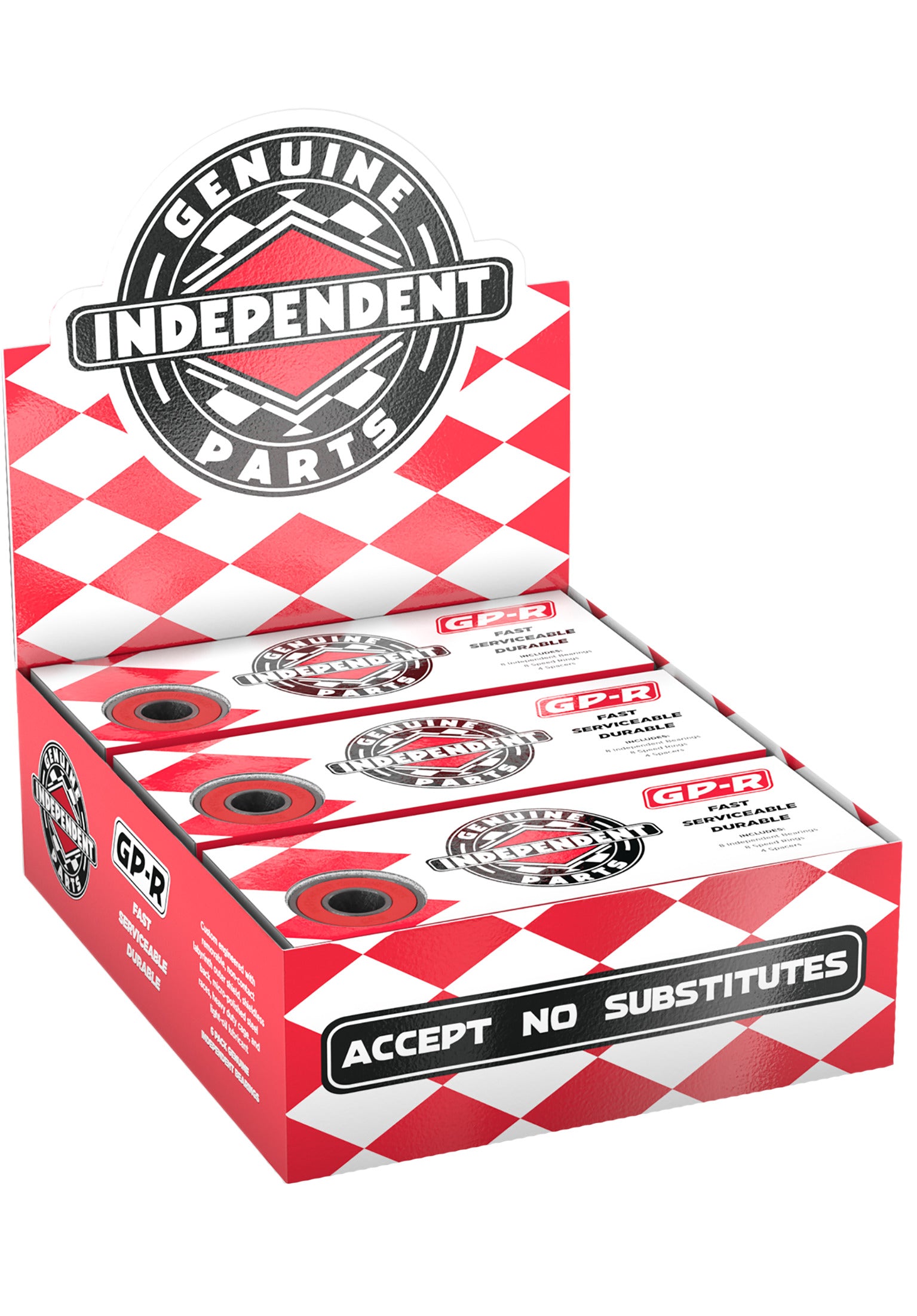 GP-R Red Pack Of 6 Vorderansicht