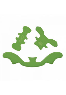 All Terrain Helmet Pad Kit HS green Vorderansicht