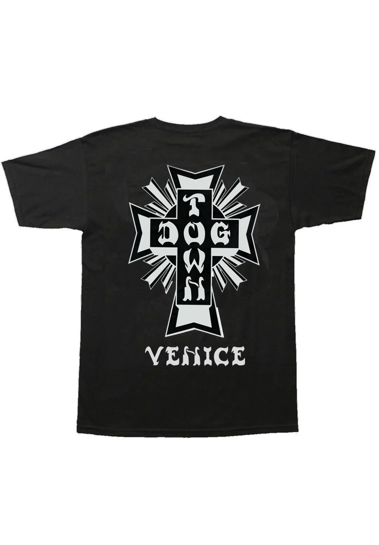 Venice Cross Logo black Vorderansicht