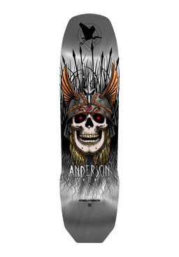 Andy Anderson Heron Skull silver-foil Vorderansicht