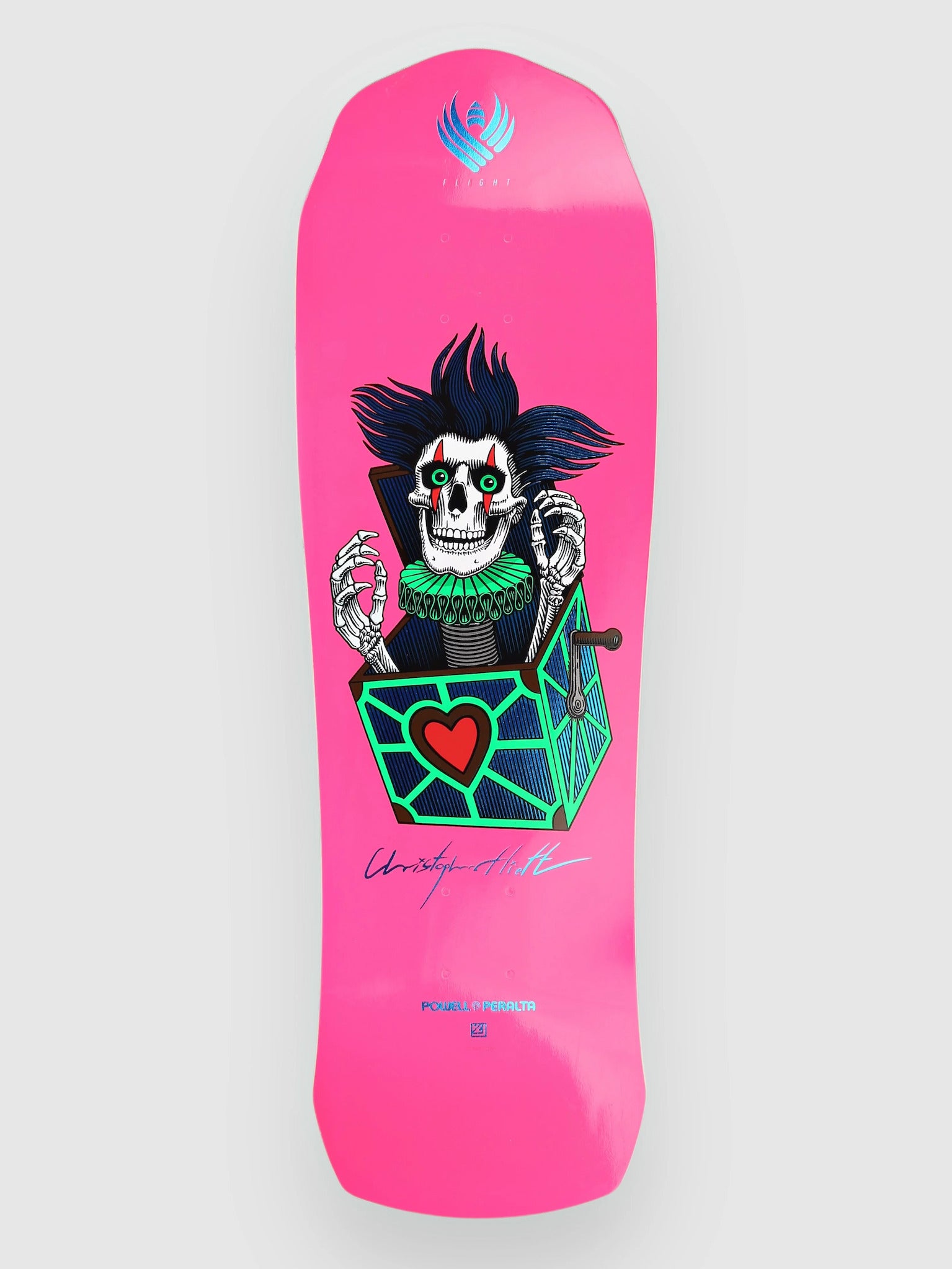 Flight Pro Shape 310 Chris Hiett neonpink-green Vorderansicht