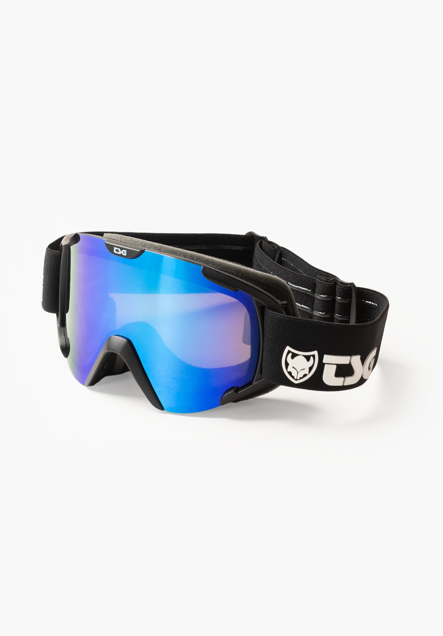 Goggle Expect 2.0 solid black-green Vorderansicht