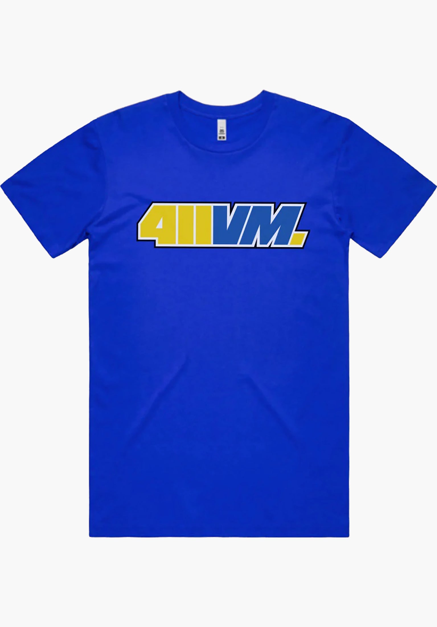 411VM Logo (Yellow/Blue) Vorderansicht