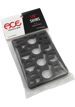 Shims 1/8 black Vorderansicht