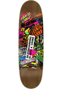 Kendall Street Art Collage VX brown Vorderansicht