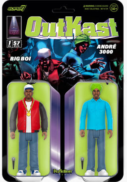Outkast ReAction Figures Wave 01 - Outkast (ATLien Vorderansicht