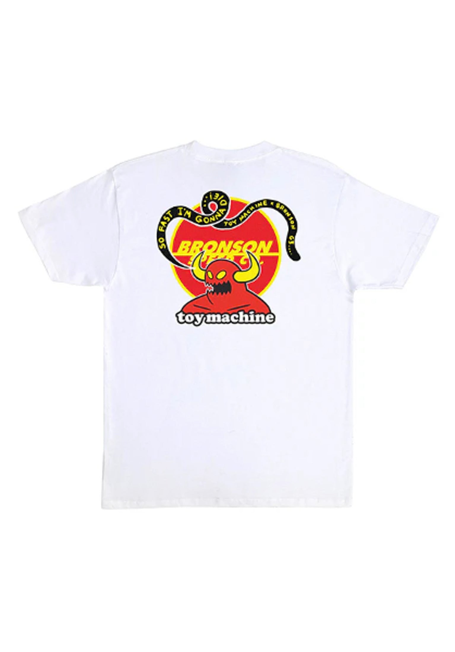 x Toy Machine white Vorderansicht