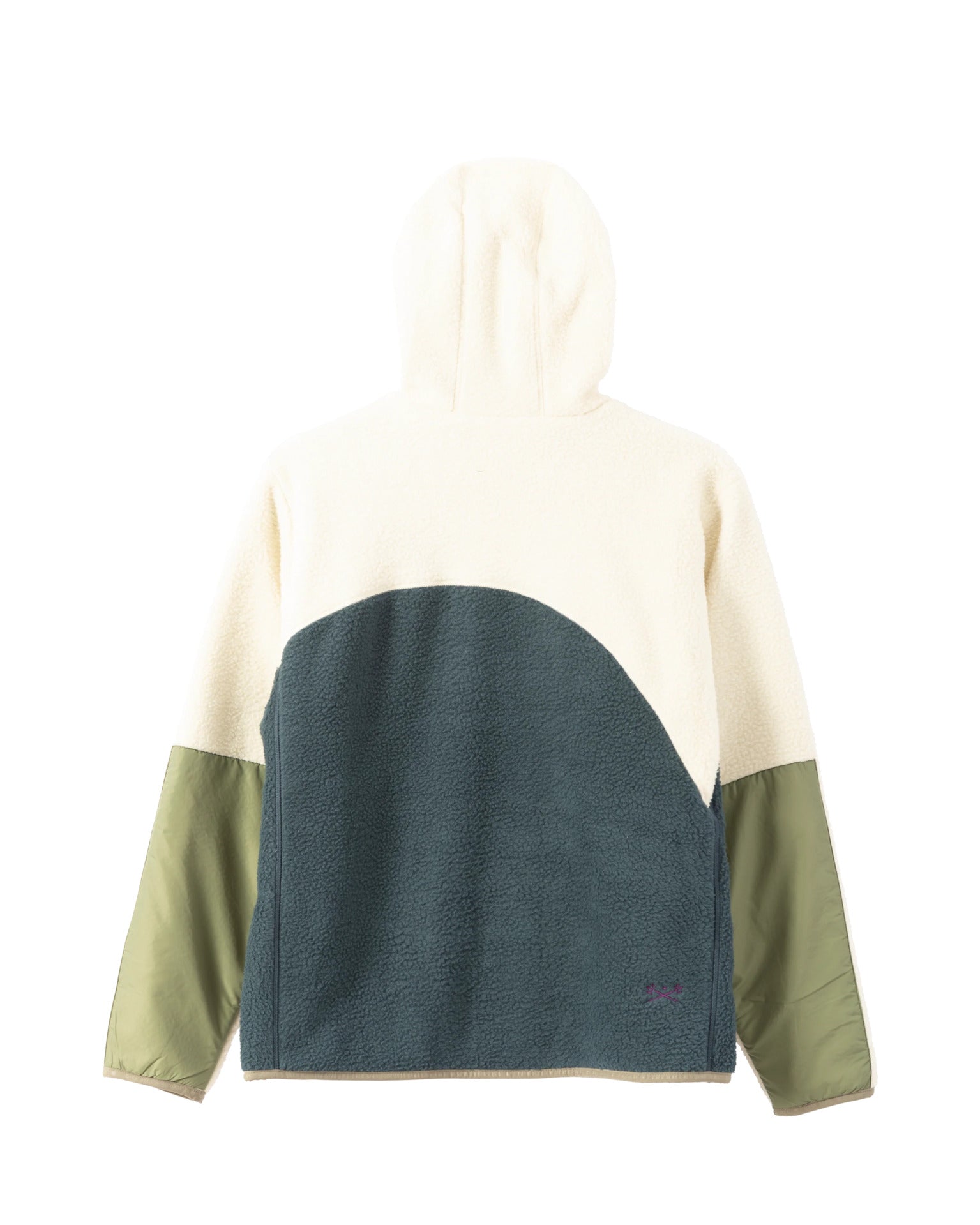 Aliso Sherpa white-navy Rueckenansicht