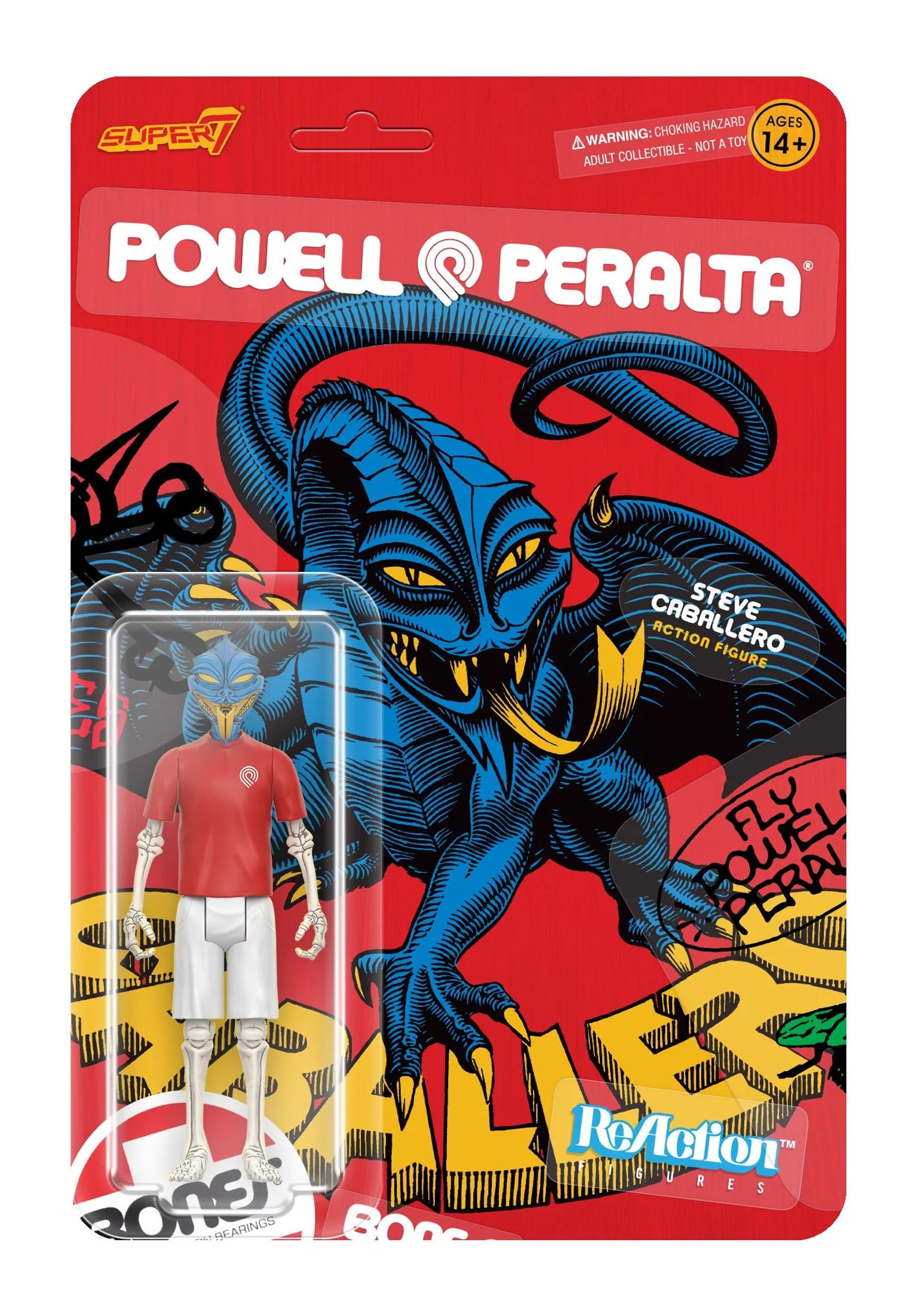 ReAction Figures Wave 05 - Steve Caballero Dragon multicolored Vorderansicht