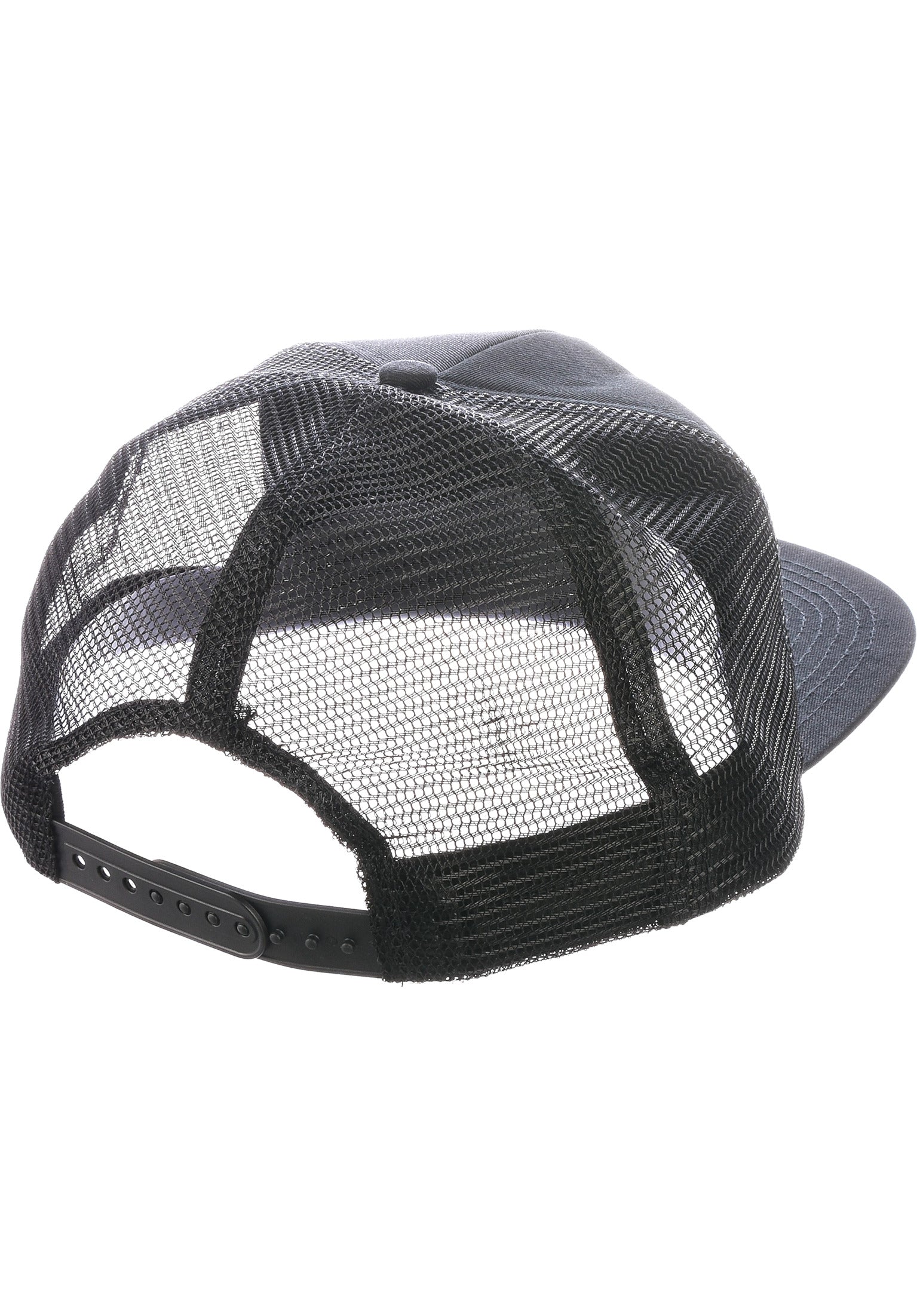 Logo Mesh Trucker 5-Panel Snapback structured Closeup1