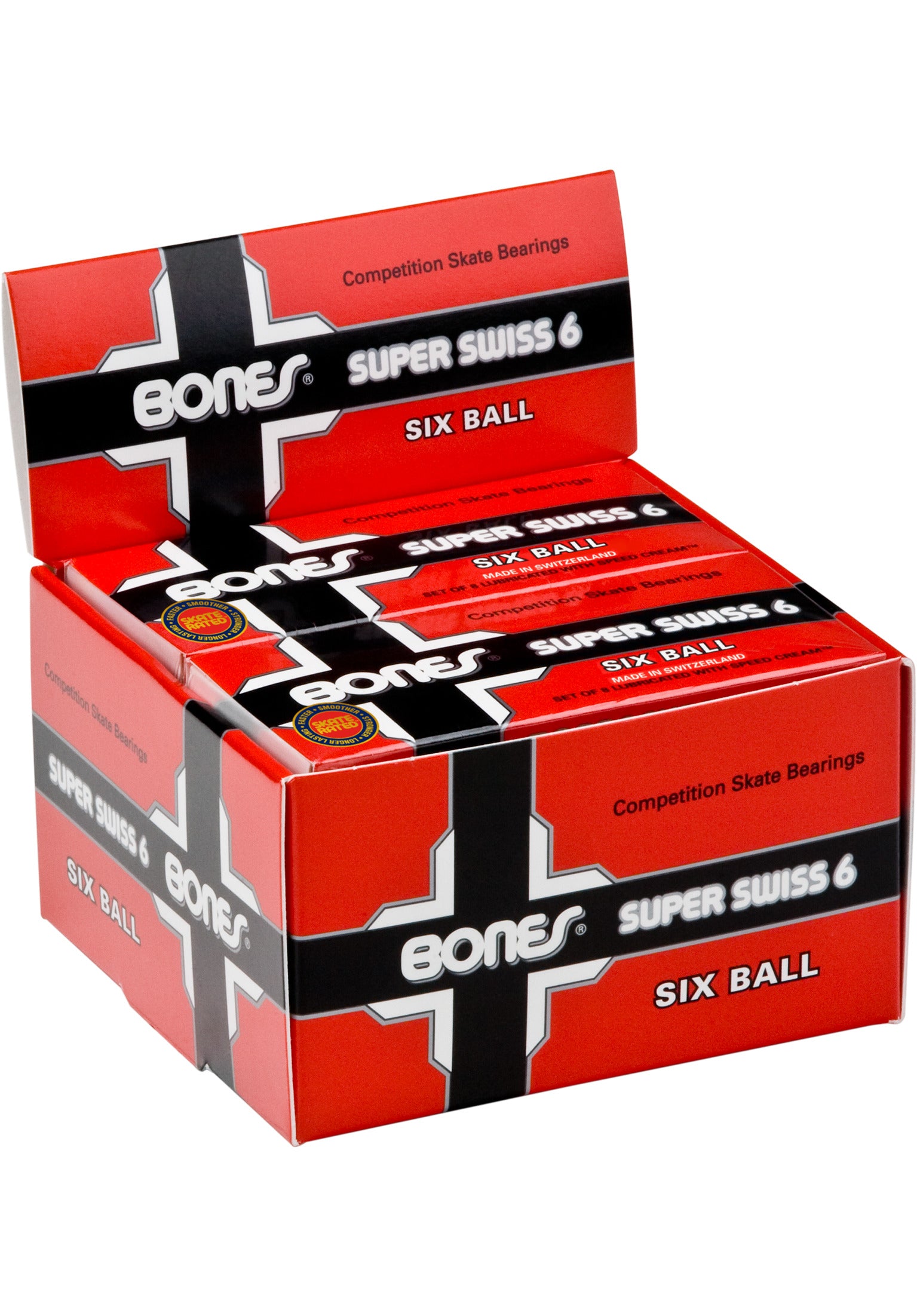 Super-Swiss-6-Balls-10er no color Vorderansicht