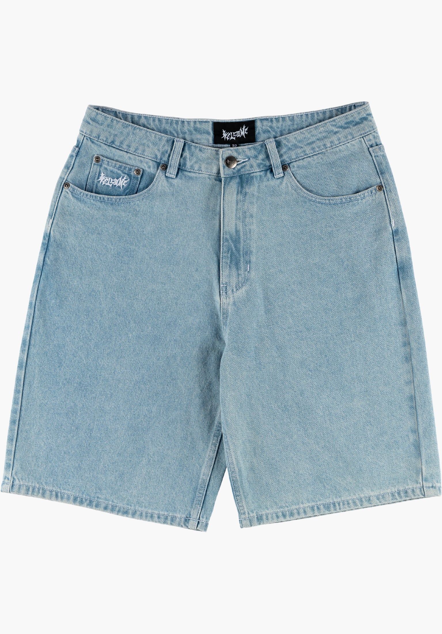Linger Baggy Denim washed-blue Vorderansicht