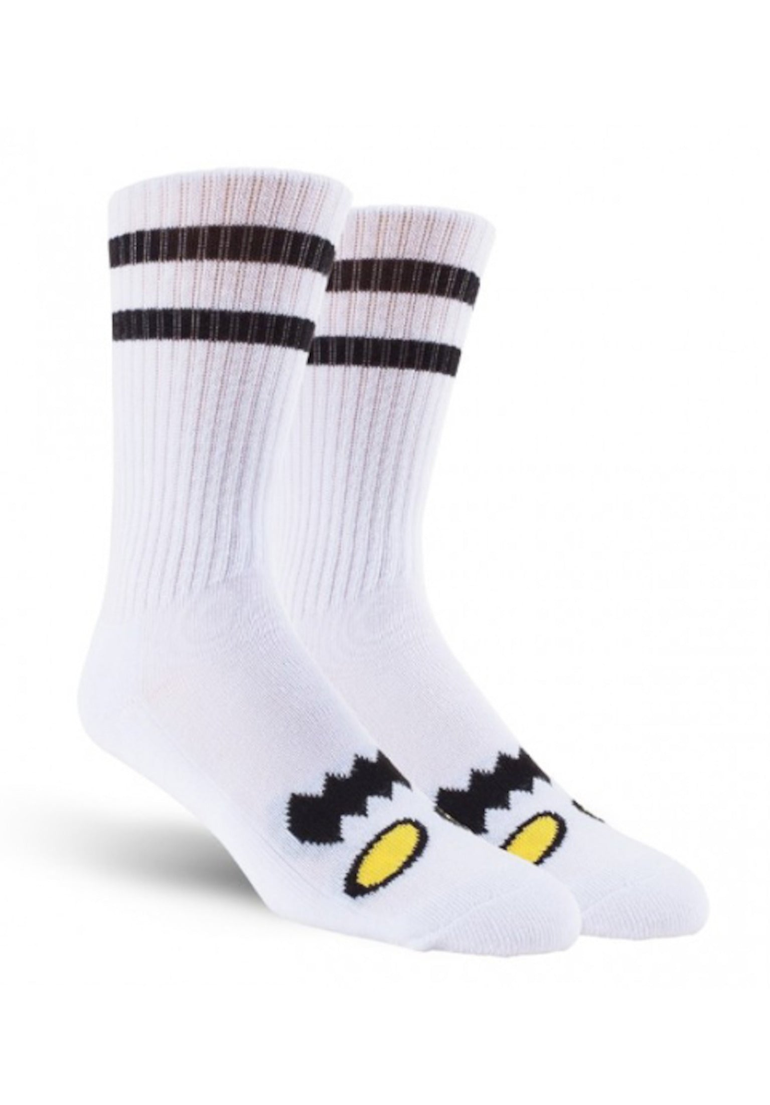 Monster Face white Vorderansicht