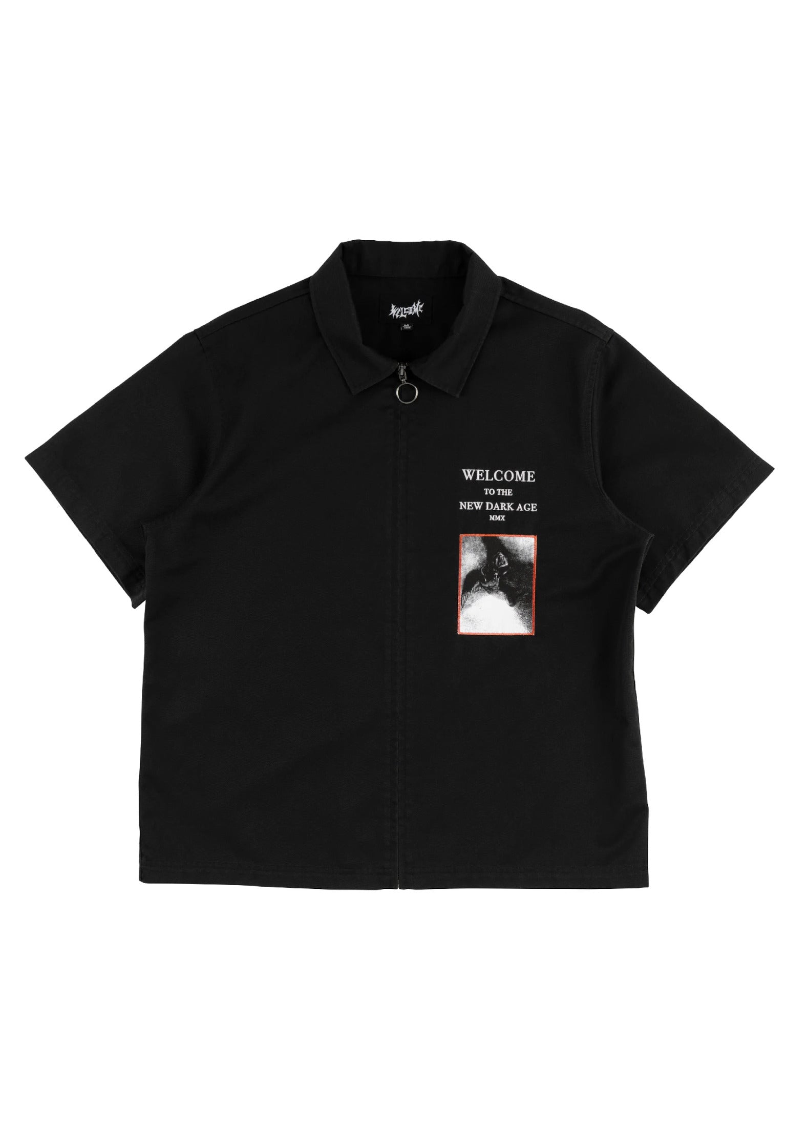 Dark Age twill work w/patches black Vorderansicht