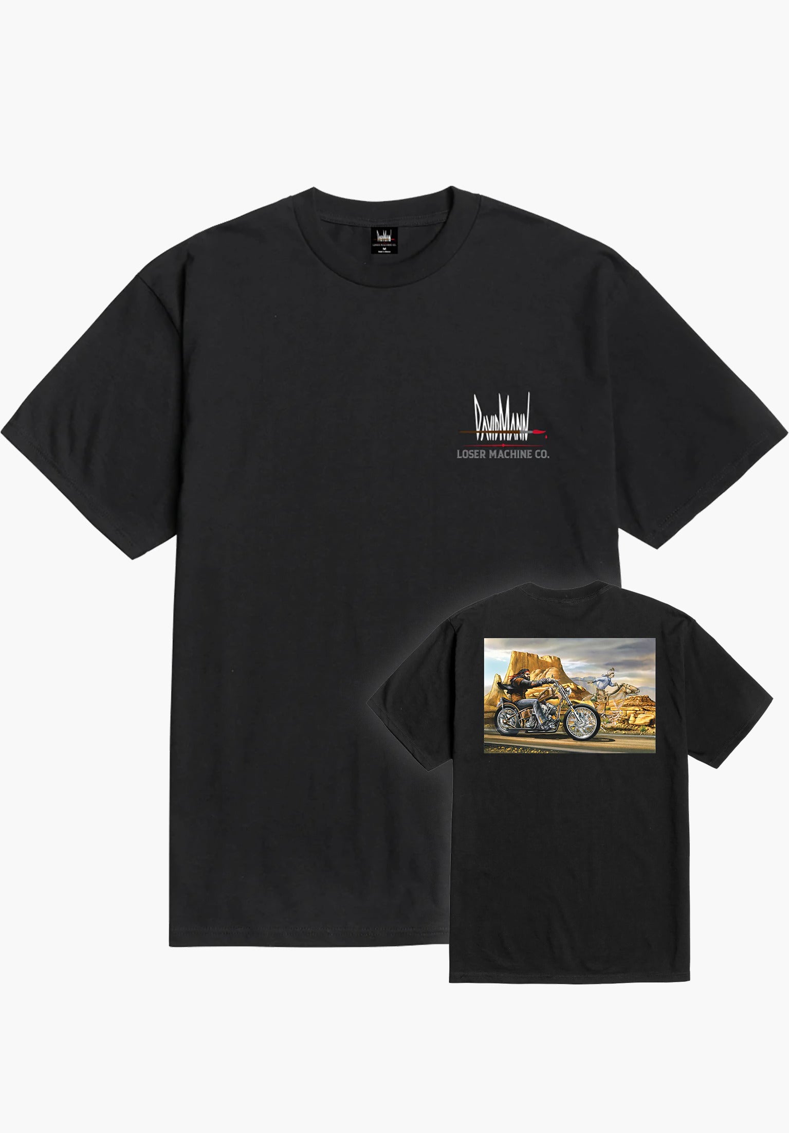 David Mann - Ghost Rider black Vorderansicht