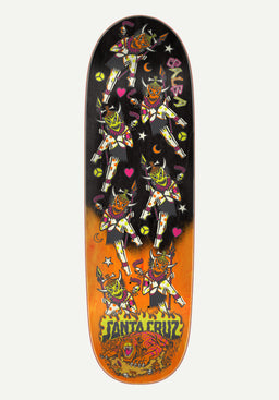 Salba Firedance Pro Shaped black-orange Vorderansicht