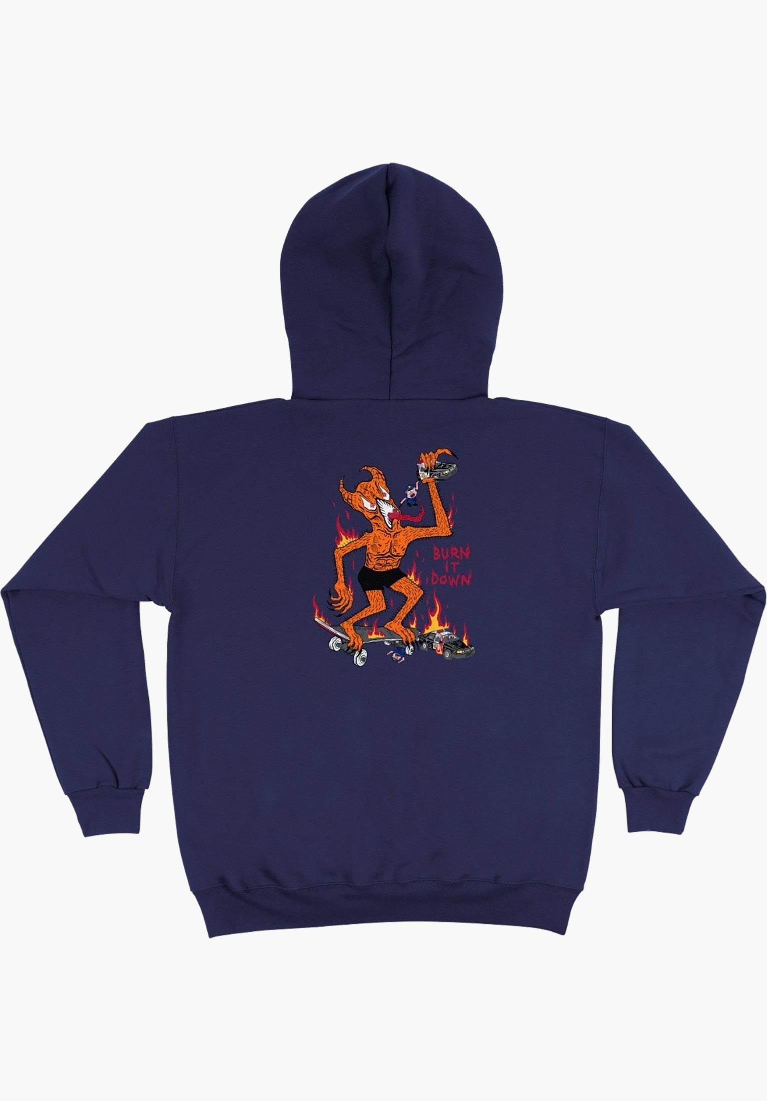 Burn It Down Rueckenansicht