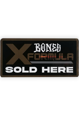 X-Formula Dealer Sticker Vorderansicht