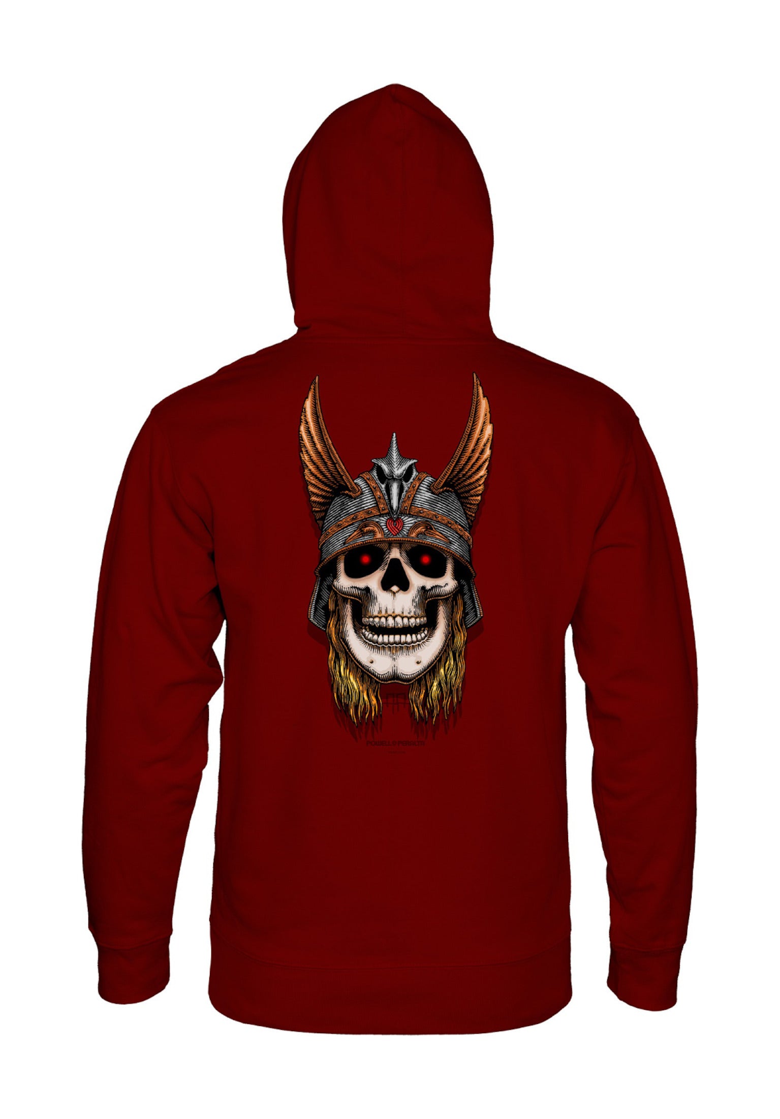 Andy Anderson Skull garnet Vorderansicht