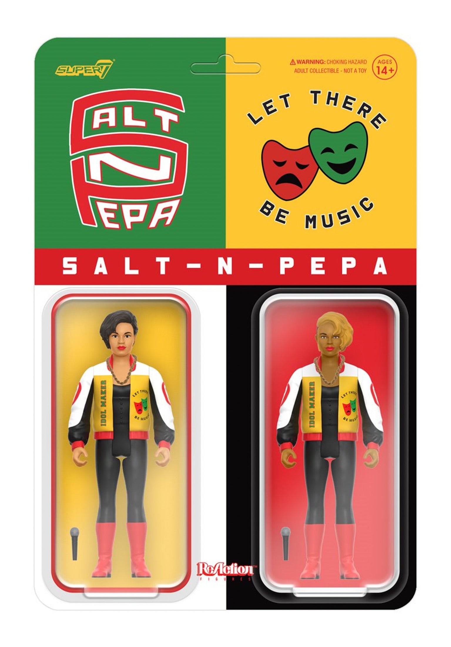 Salt-n-Pepa ReAction Figures - Salt-n-Pepa (2Pack) multicolored Vorderansicht