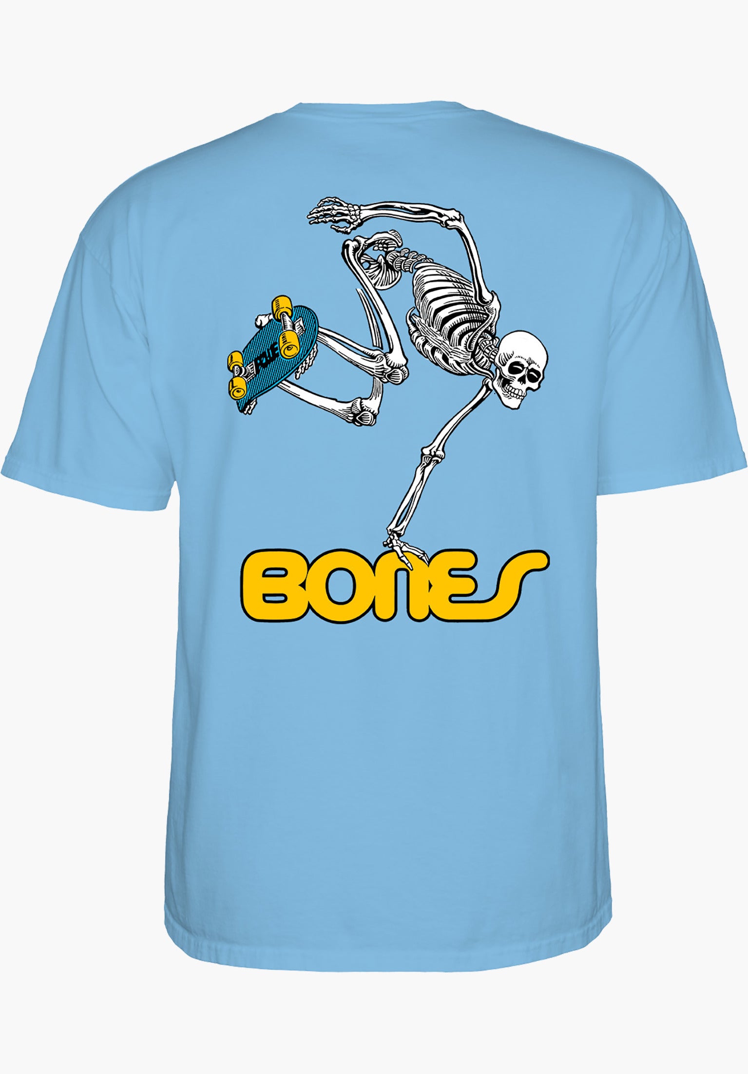 Skateboard Skeleton Kids Rueckenansicht
