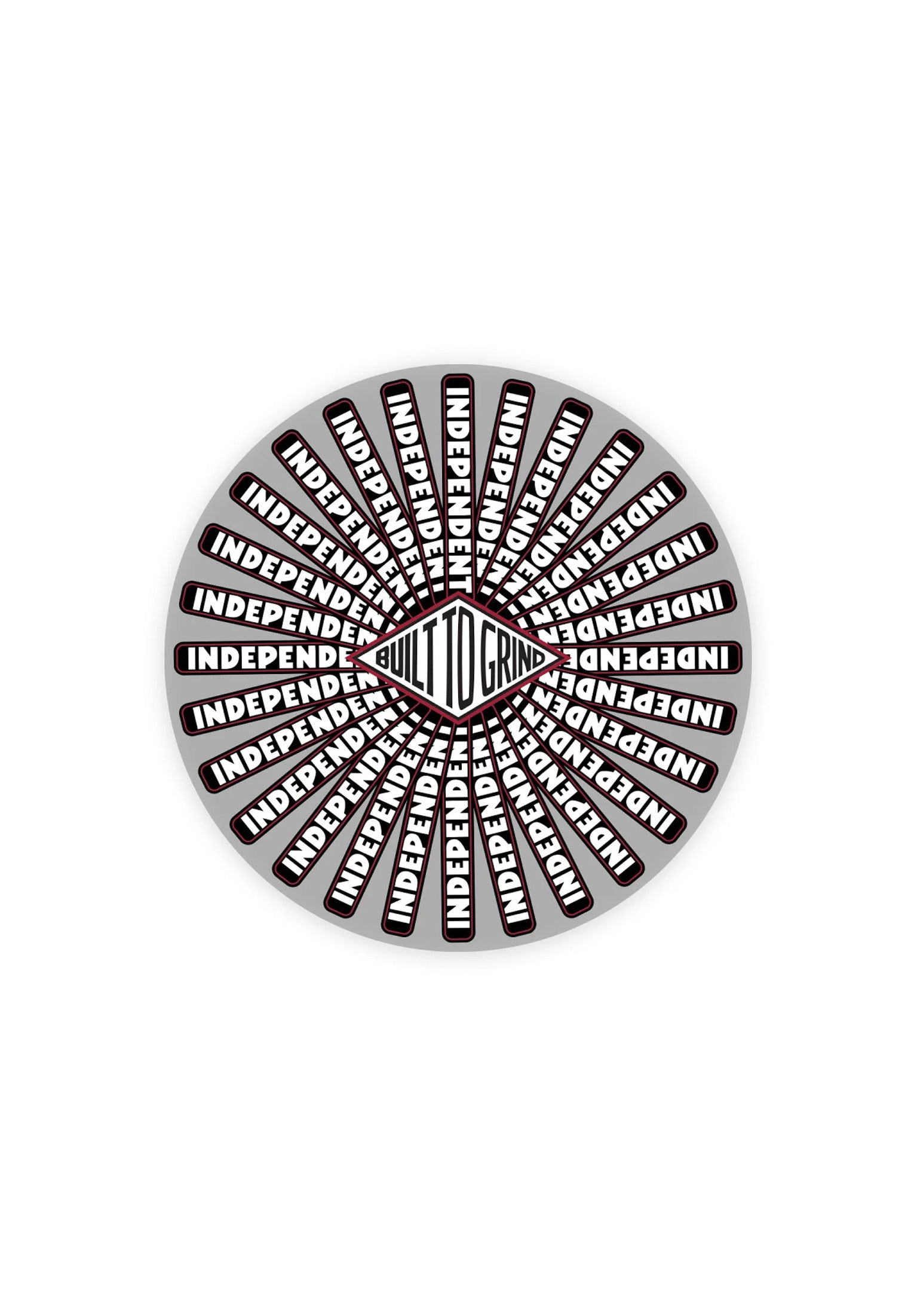 Revolution Vinyl Sticker clear Vorderansicht